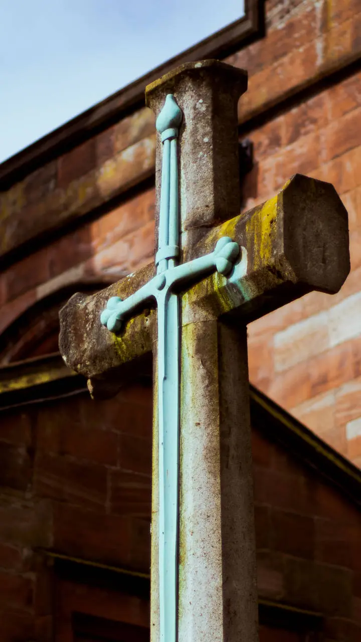 The Cross Outside of the Church
